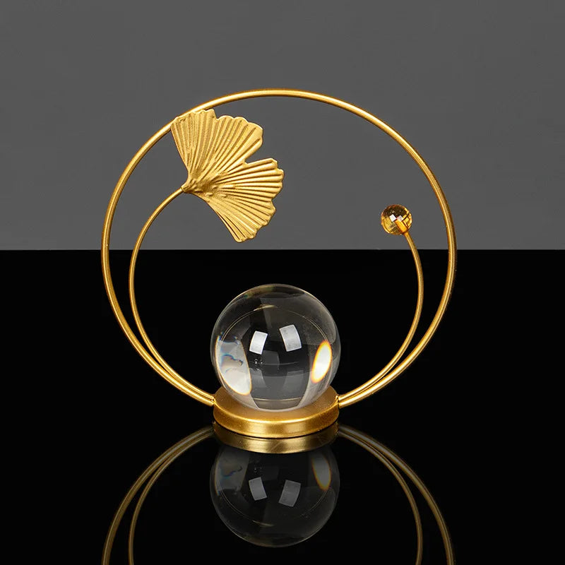 Metal Turtle Crystal Ball