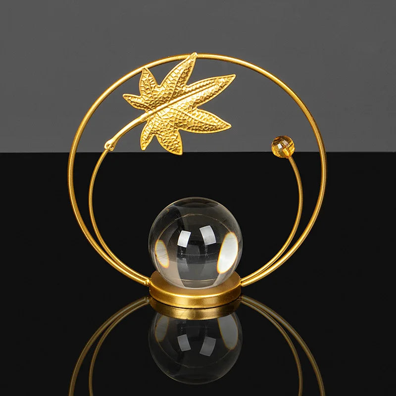 Metal Turtle Crystal Ball