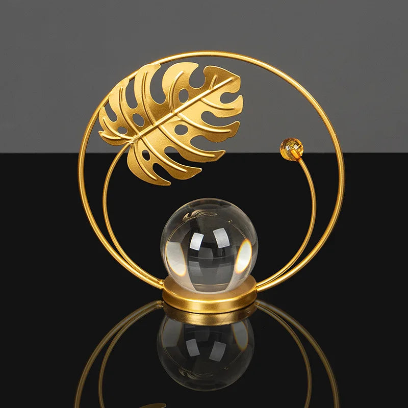 Metal Turtle Crystal Ball