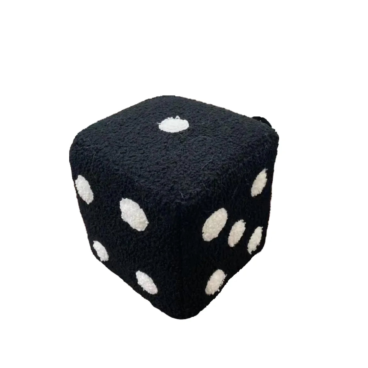 Velvet Dice Stool