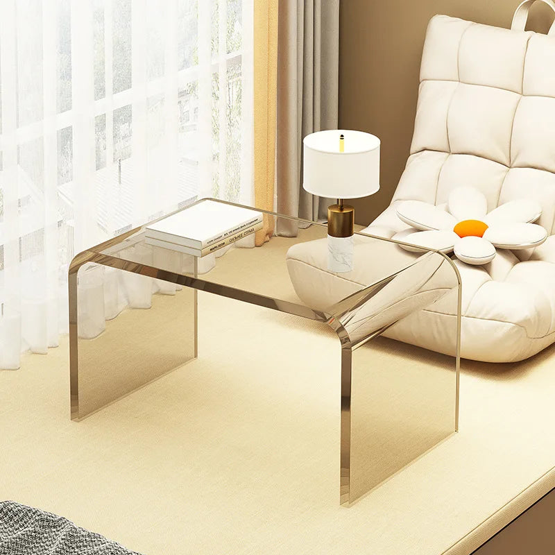 Simple Acrylic Sofa Side Table